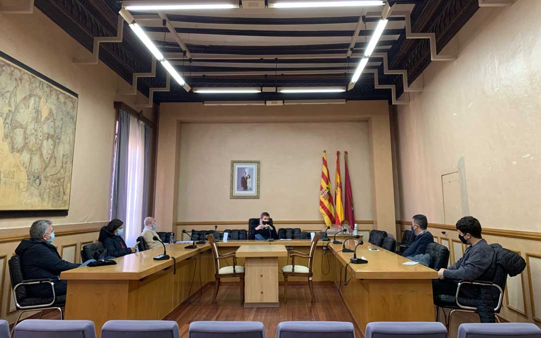 Junta de portavoces de Alcañiz este viernes para informar del confinamiento perimetral de la localidad y solicitar propuestas / Ayto, Alcañiz