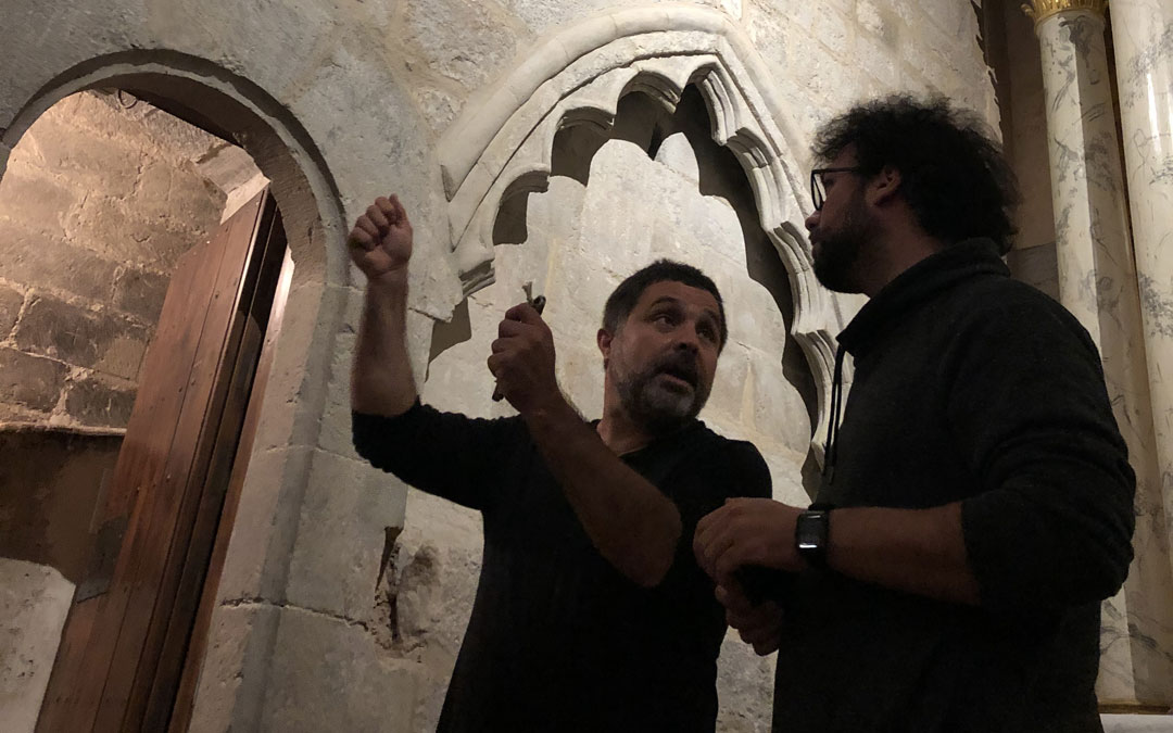 José Ángel Guimerá, en uno de los escenarios que aparecen en el documental. / pierresvedel.com