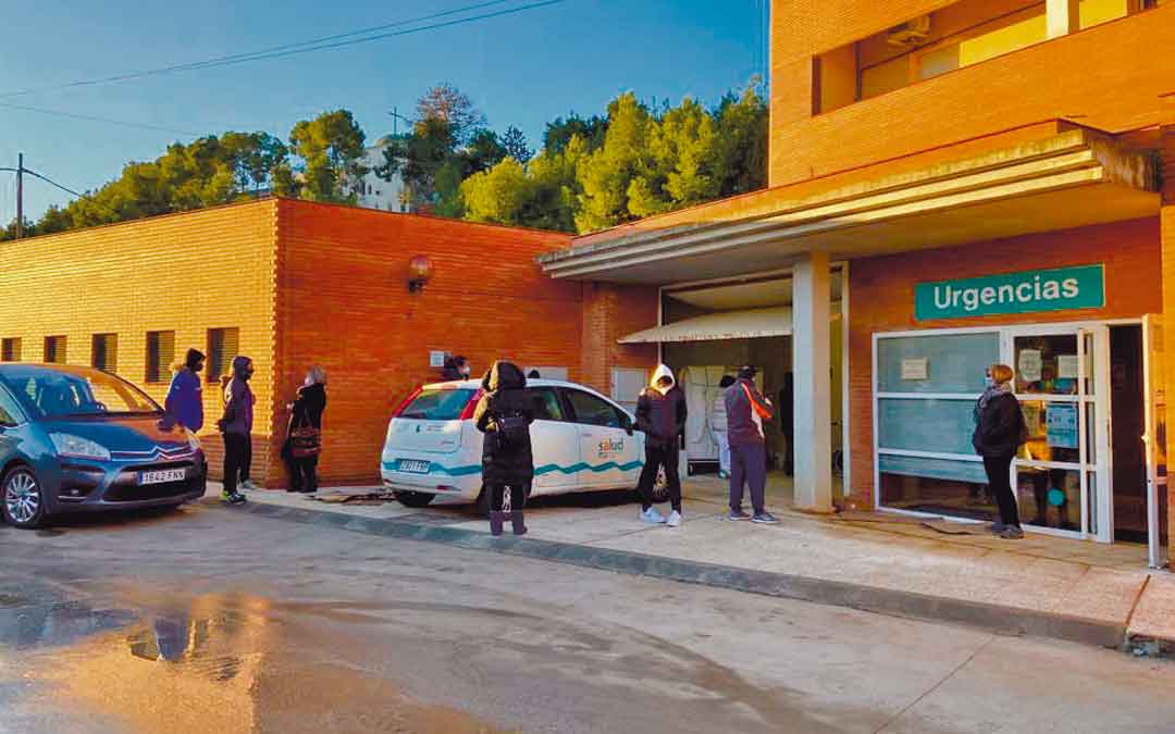 El centro de salud de Híjar el pasado viernes. / ALICIA MARTÍN