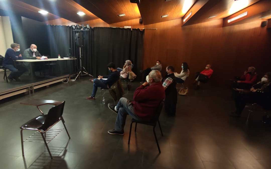 Junta Local del PP de Alcañiz con la presencia de Joaquín Juste celebrada el lunes / PP Teruel