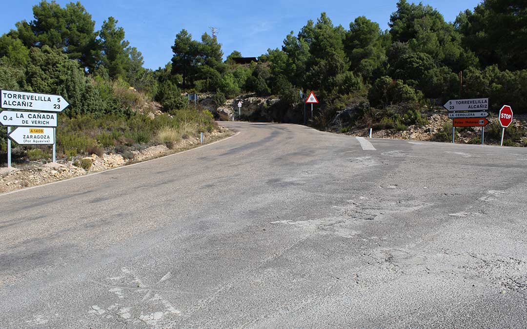 La carretera A-1409 es destino de Rutas Moteras. / B. Severino