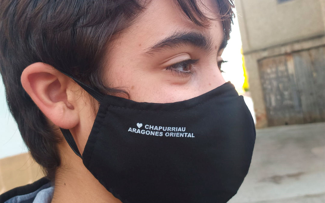 Mascarillas para promocionar el chapurriau./ Grupo Chapurriau Aragonés oriental
