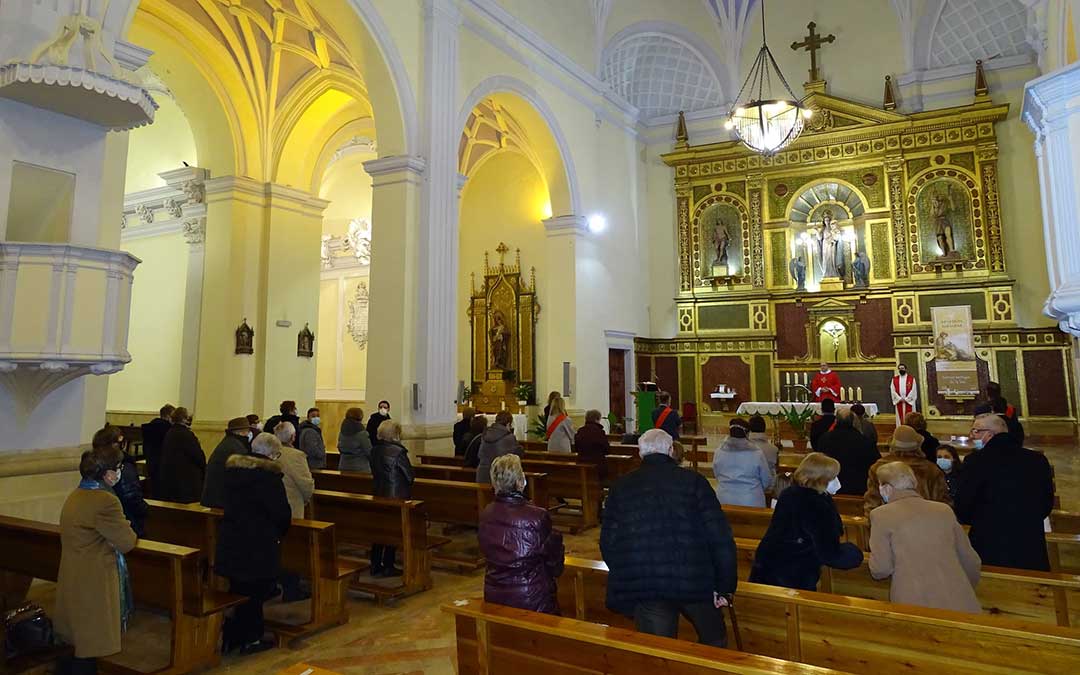Misa baturra por San Sebastián./ Facebook Ayto. Alcorisa