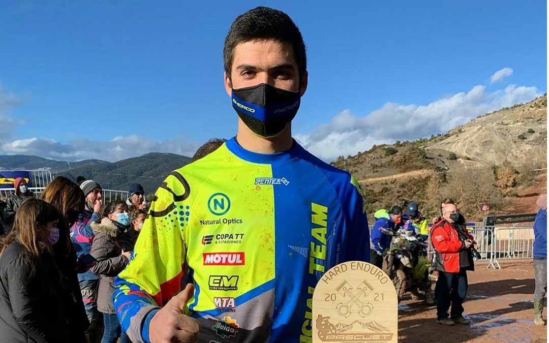 El piloto valderrobrense Raul Guimerá.