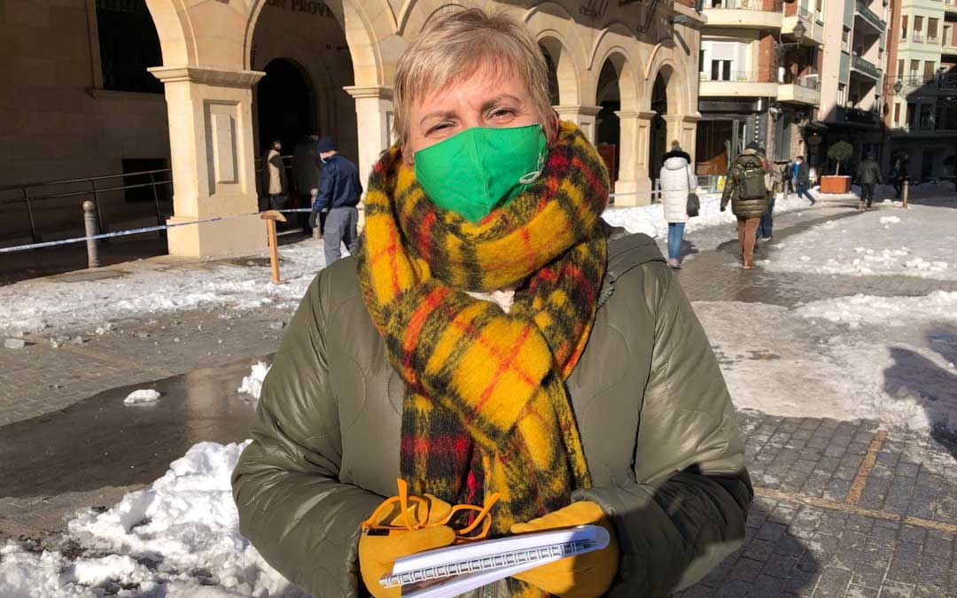 Rosario Pascual, diputada de Tercera Edad de la Diputación de Teruel./DPT