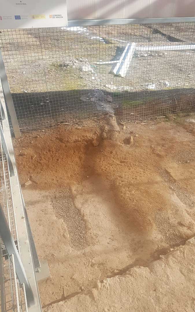 Daños en la Loma del Regadío causados por la borrasca Filomena. / J. Lafaja / Ayto. Urrea