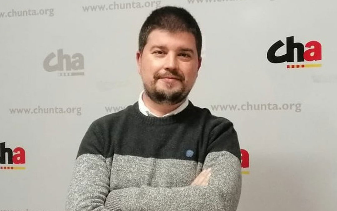 José Manuel Salvador es el secretario territorial de Chunta Aragonesista en las comarcas turolenses / CHA
