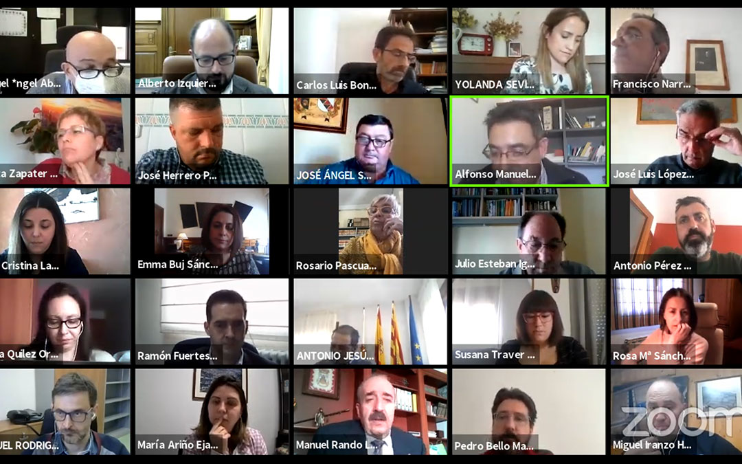 Pleno telemático este miércoles de la DPT. / DPT