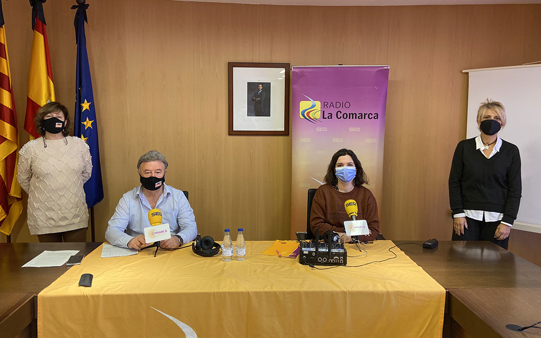 Invitados al programa especial de Radio La Comarca en la Comarca de Cuencas Mineras./ L.C.