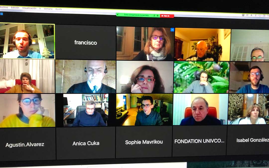 Reunión telemática de la REDN-SESPA./ Press REDN-SESPA