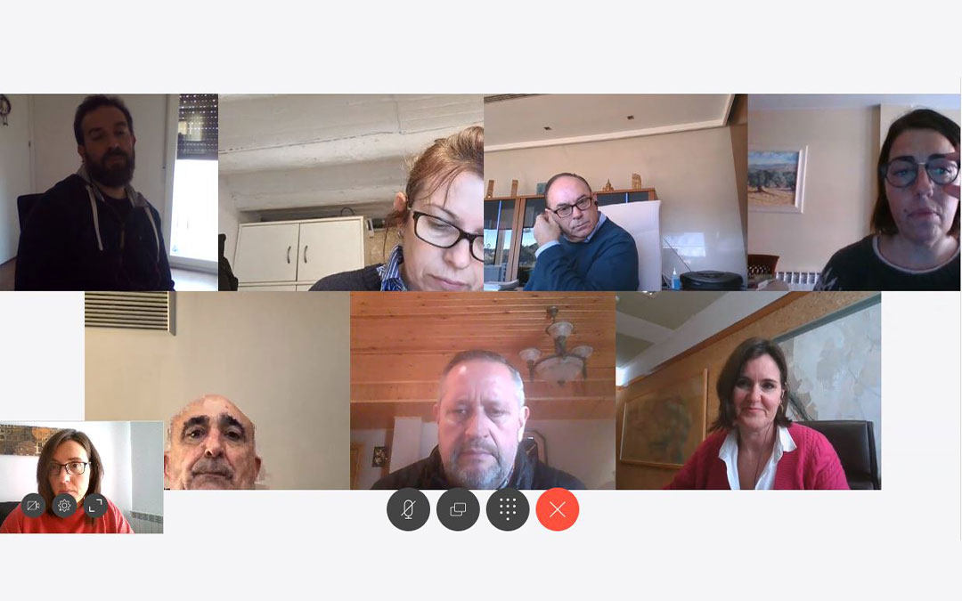La reunión tuvo lugar el viernes de forma online