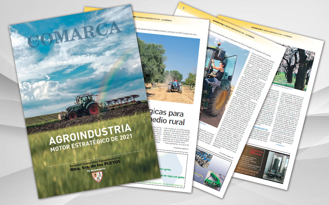 Revista especial ‘Agroindustria, motor estratégico de 2021’ del periódico La COMARCA./ L.C.