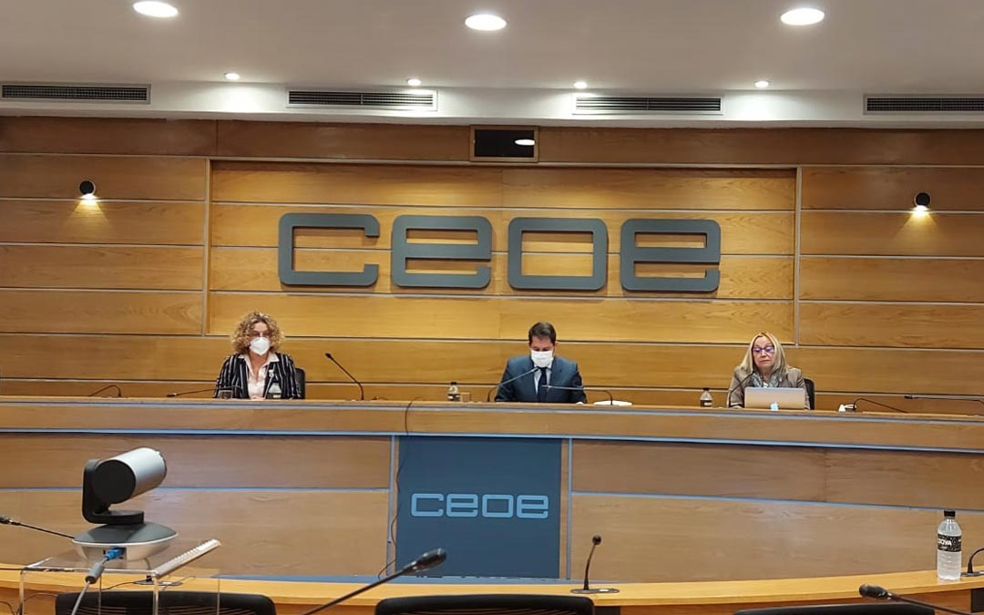 Presentación del informe desde Madrid por vía telemática./SSPA