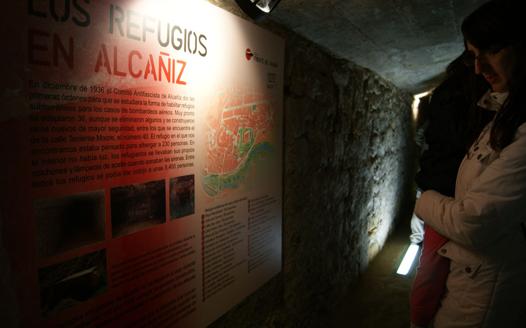 Refugio antiaéreo de Alcañiz. / B. Severino