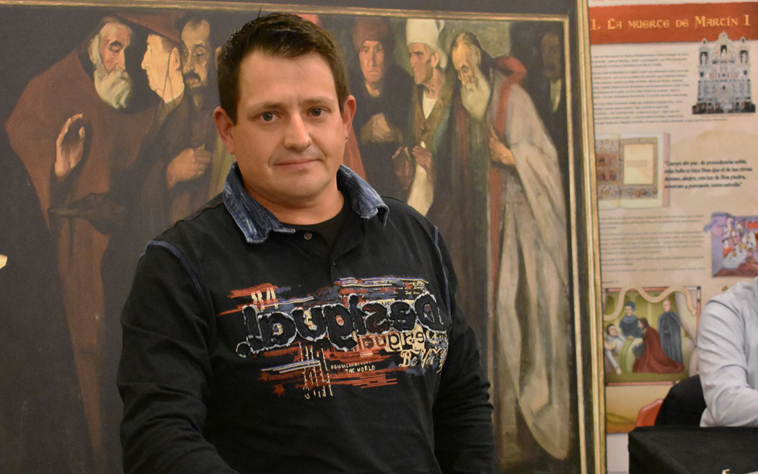 Antonio Tudo consejero comarcal y responsable comarcal de UAGA en la zona de Caspe.