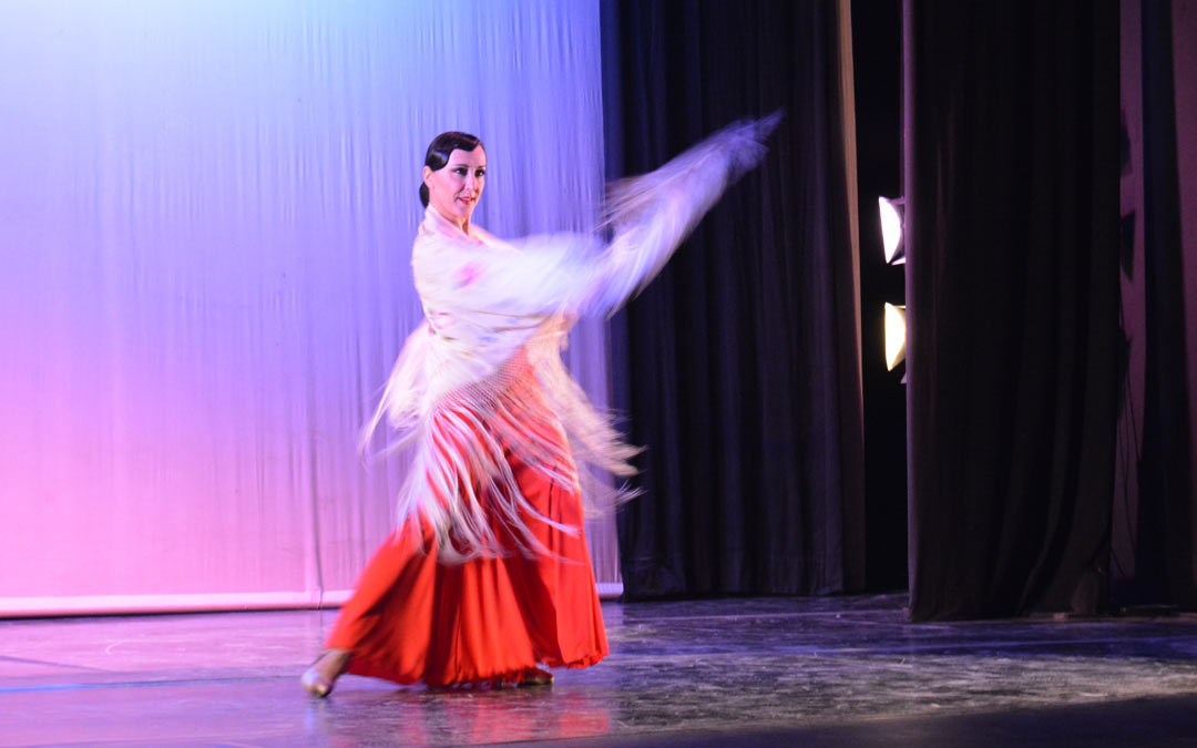Gemma Morado como Margarita en uno de los momentos de baile/I.M.