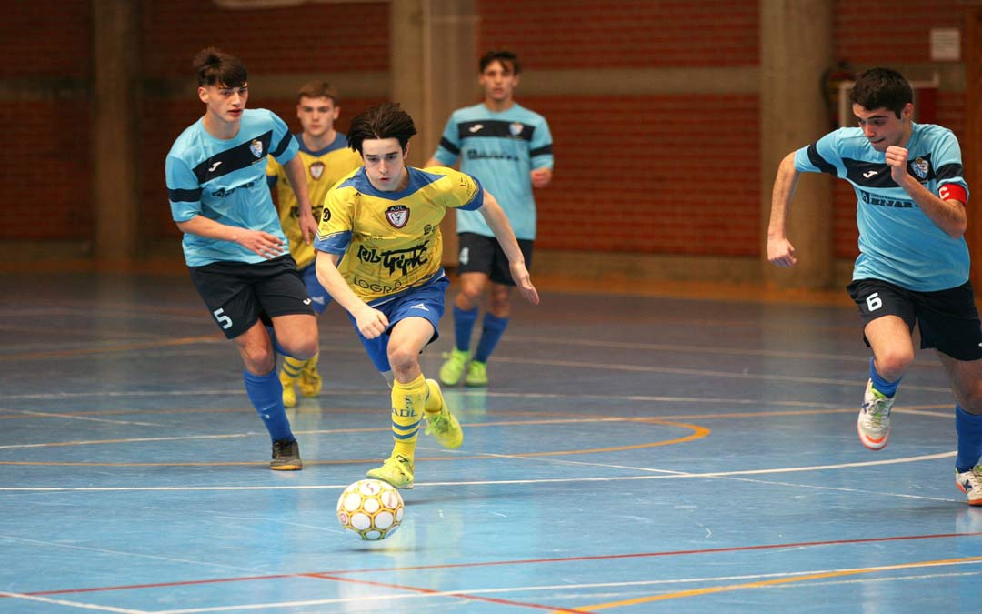 Partido en Híjar el pasado domingo./Twitter ADL
