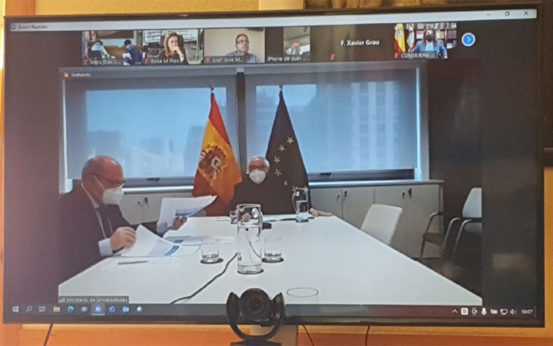 La bajada de precios se ha acordado en la Conferencia General de Política Universitaria./ DGA