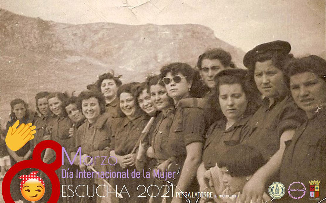 Uno de los carteles alusivos al 8M, en los que las mujeres son protagonistas./ ACCPAME