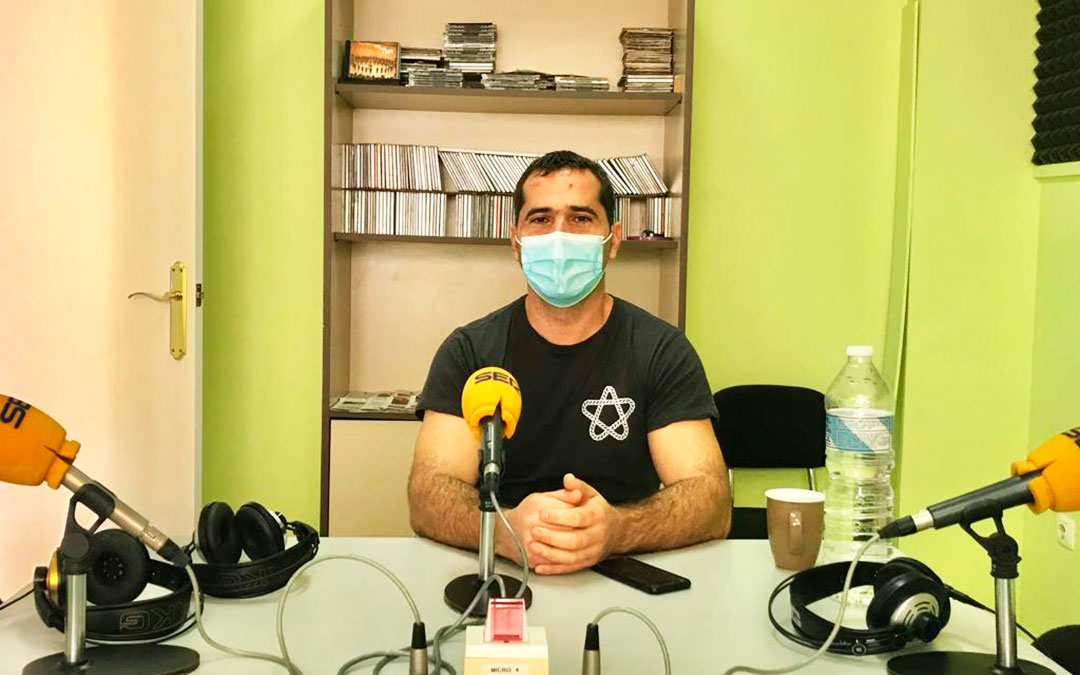 Gabriel Luena es concejal de Urbanismo y Educación de Caspe.