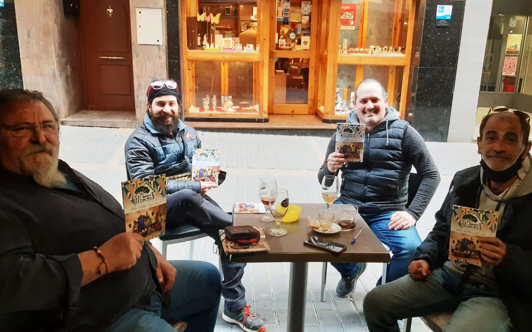 Algunos de los autores del libro: Xavi Guimerá, Adrián Fontoba, Ricardo Blázquez y Manuel Herrero. M.H.