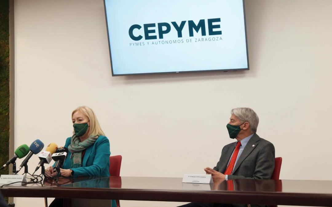 Mª Jesús Lorente y Aurelio López de Hita / Cepyme