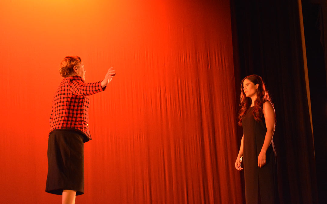Pilar Gascón y Silvia García como Margarita./I.M.