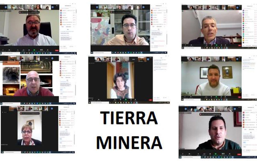 Captura de la presentación del proyecto 'Tierra Minera' celebrada este jueves./Ofycumi