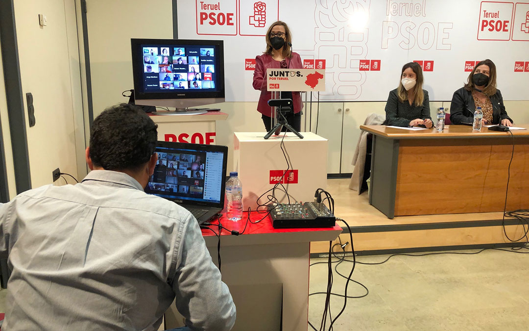 Comité provincial del PSOE este sábado. / PSOE TERUEL