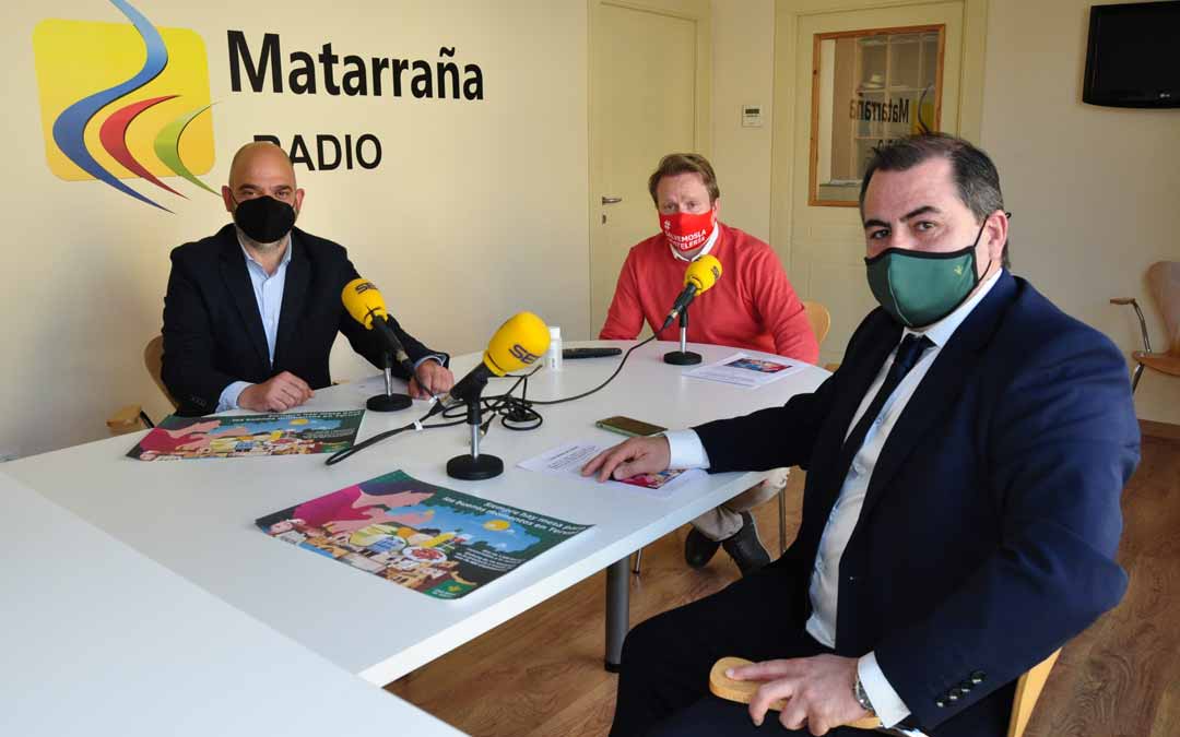 Antonio Santa Isabel, Roche Murciano y David Gutiérrez./ L.C.