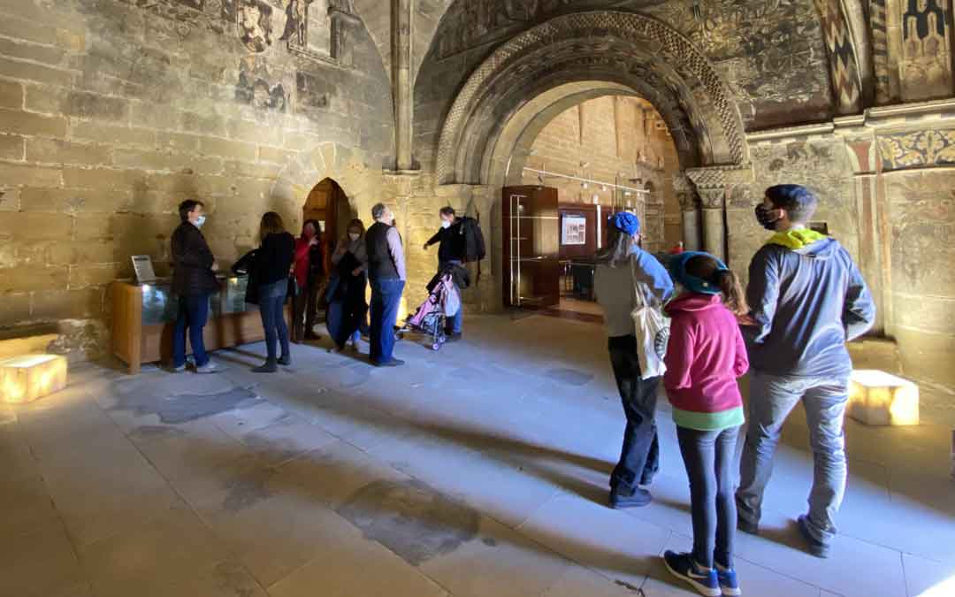 Una visita guiada este fin de semana al Castillo. / ALICIA MARTÍN