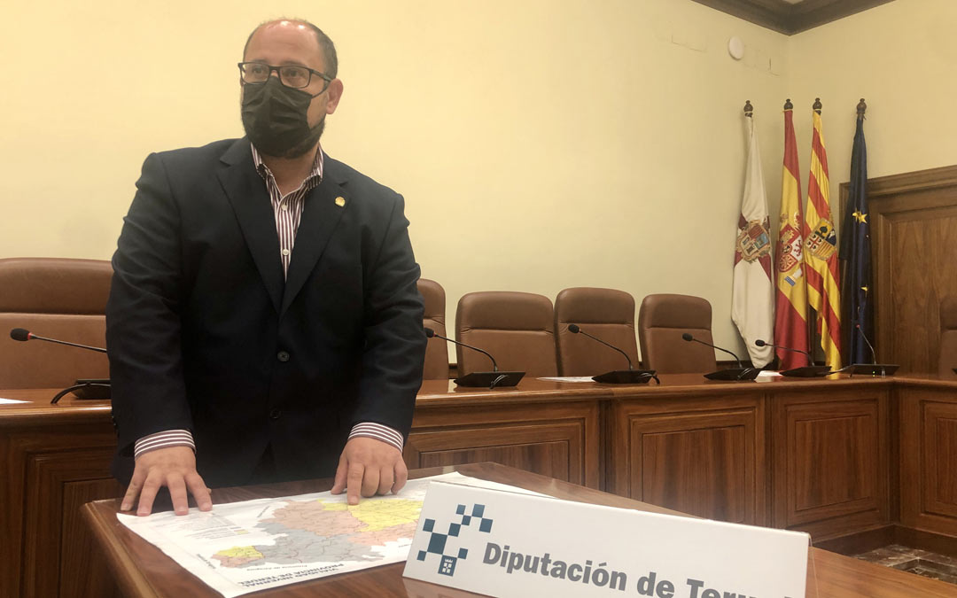 Alberto Izquierdo, vicepresidente de la Diputación de Teruel./DPT