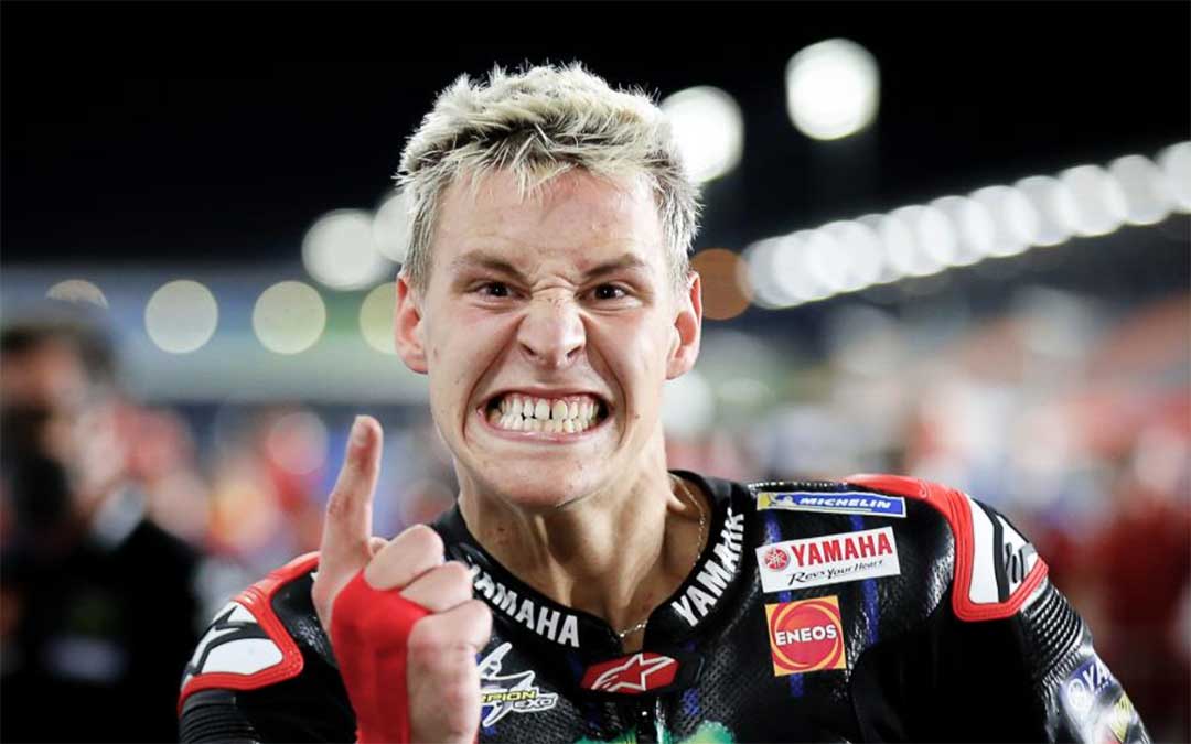 Quartararo este domingo en el Gran Premio de Doha./ MotoGP