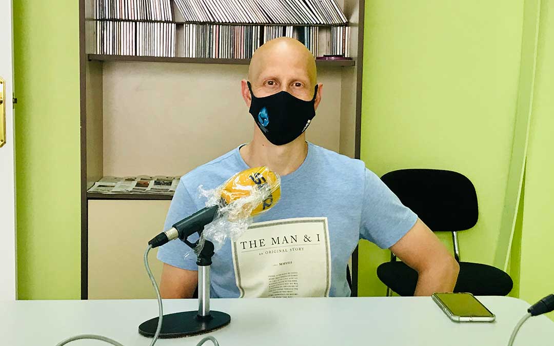 Victor Callao es el fisioterapeuta del centro Actio Salud de Caspe.