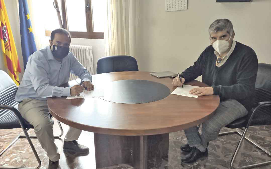 Firma del contrato con Atadi. / AYTO. ANDORRA
