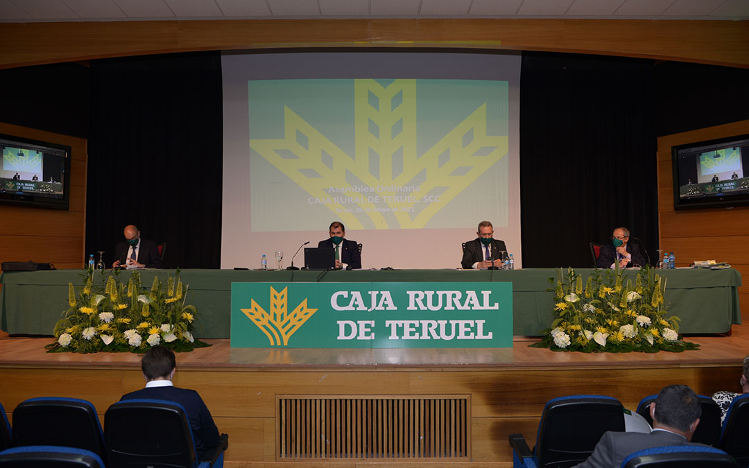 La Asamblea se ha celebrado en el Palacio de Congresos de Teruel. / Caja Rural