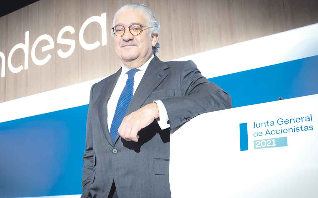José Bogas, consejero delegado de Endesa. / L. C.