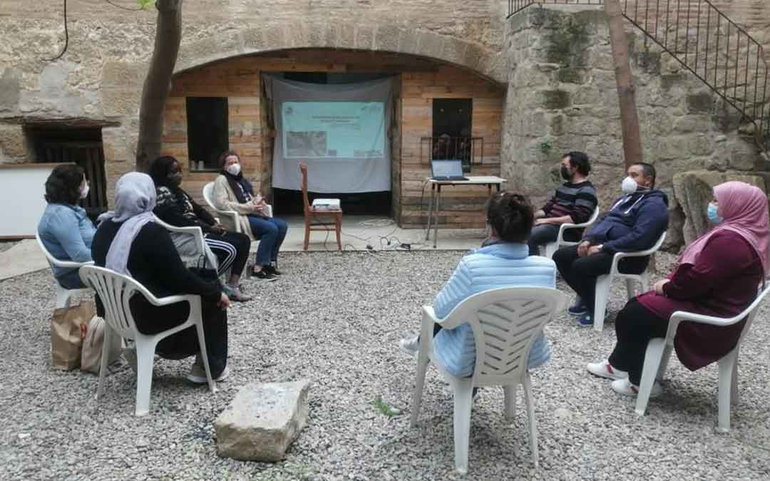 Particpantes del curso realizado por la Comarca del Bajo Aragón Caspe. Foto. Comarca Bajo Aragón Caspe