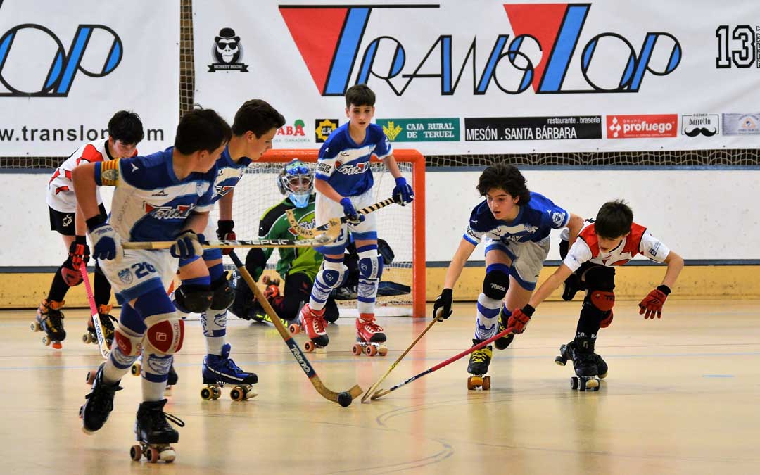 El torneo de hockey patines se celebró durante el fin de semana en Alcañiz. Foto: L.C.