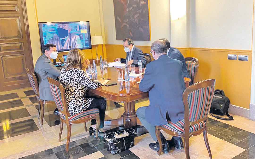 Reunión este miércoles entre Gobierno de Aragón y Endesa. /TWITTER