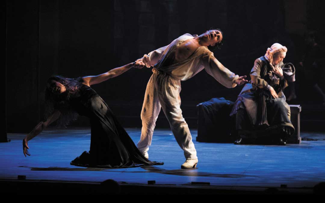 La 'Medea' encabezada por Antonio Márquez en el papel de Jasón está basada en la mundialmente reconocida coreografía de José Granero / Ayto. Alcañiz