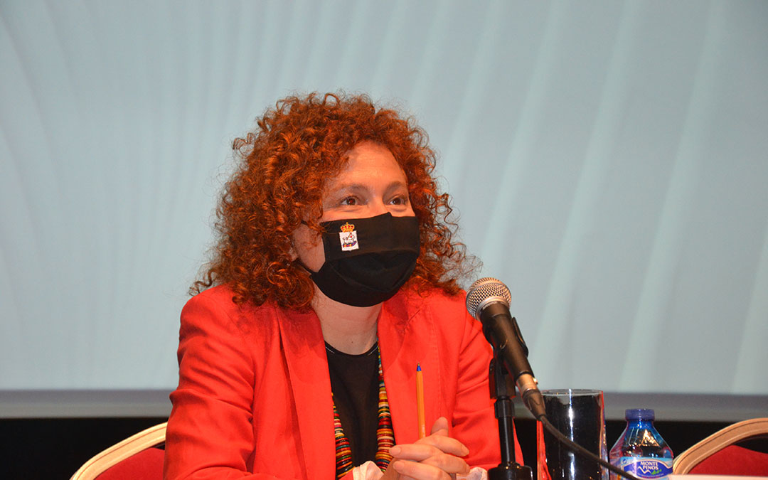 Laura Martín este viernes en Andorra. / M. Q.