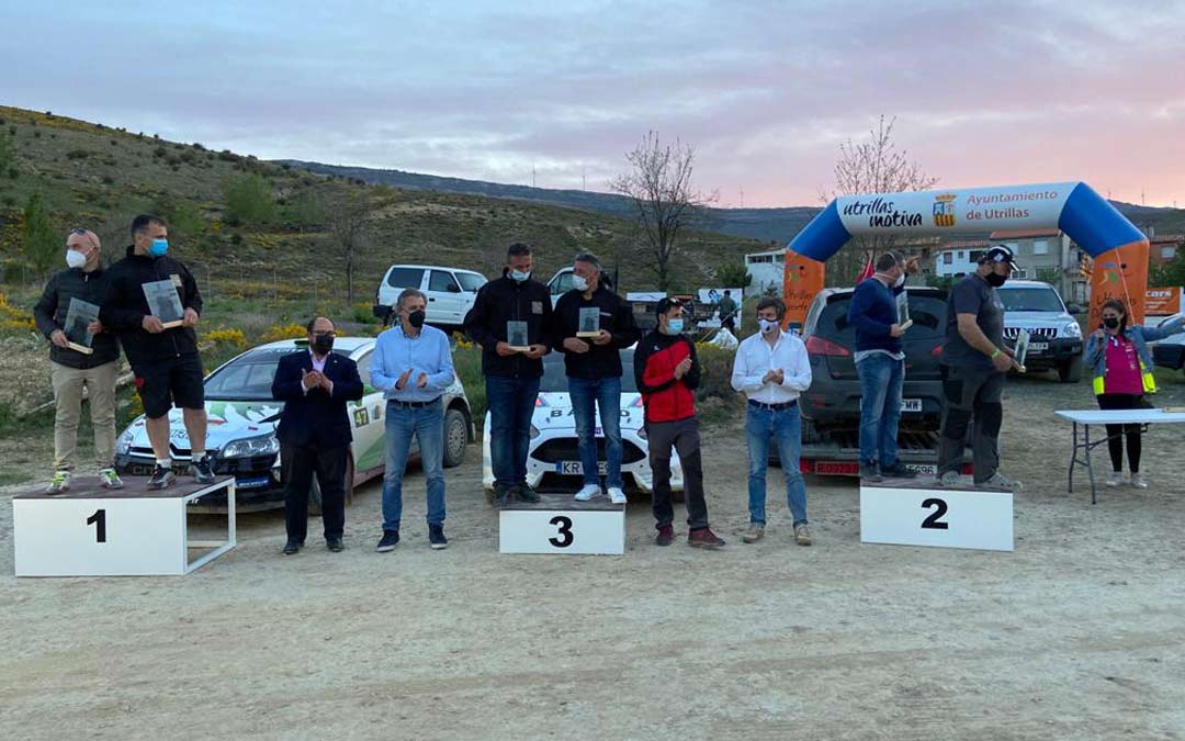 Entrega de premios de la tercera edición de la carrera “Tramo de Tierra Villa de Utrillas”./DPT