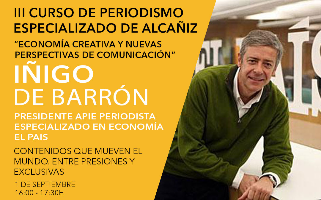 Iñigo de Barrón, presidente de la APIE.
