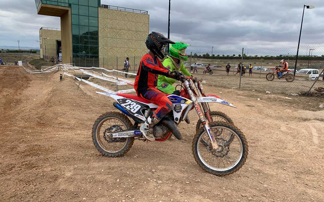 Una de las tandas del fin de semana en Motocross. / E. Peralta