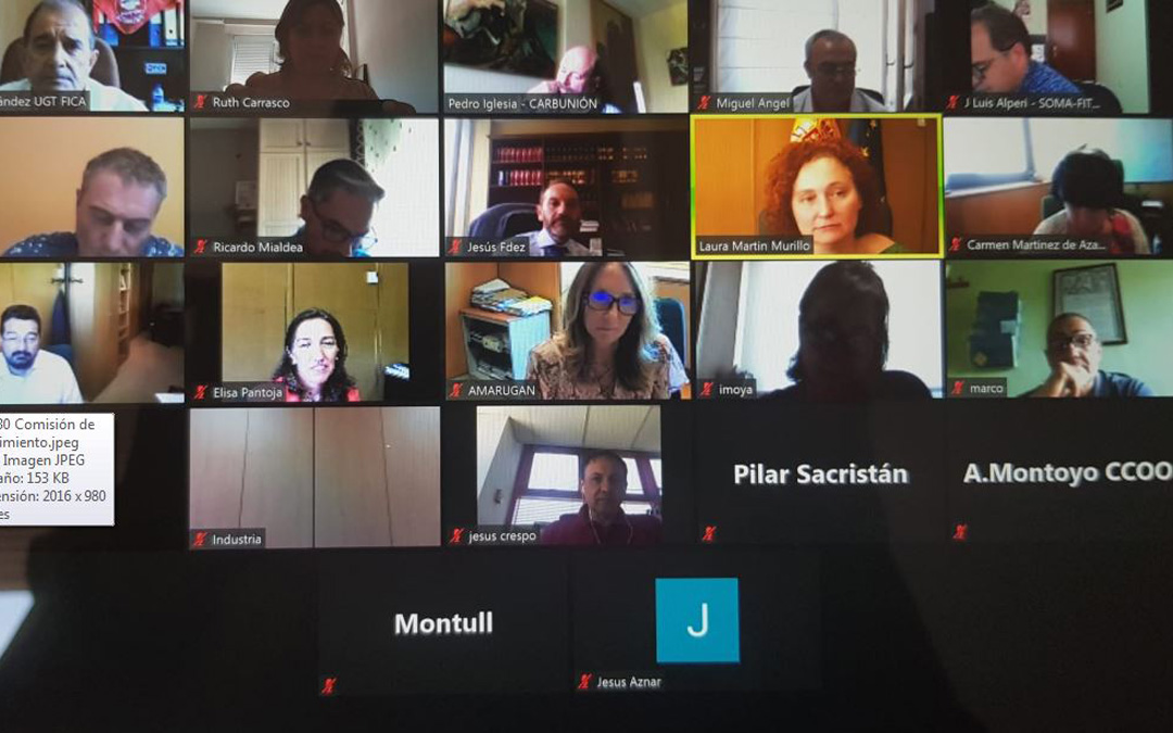 Reunión a distancia de la Comisión de Seguimiento.
