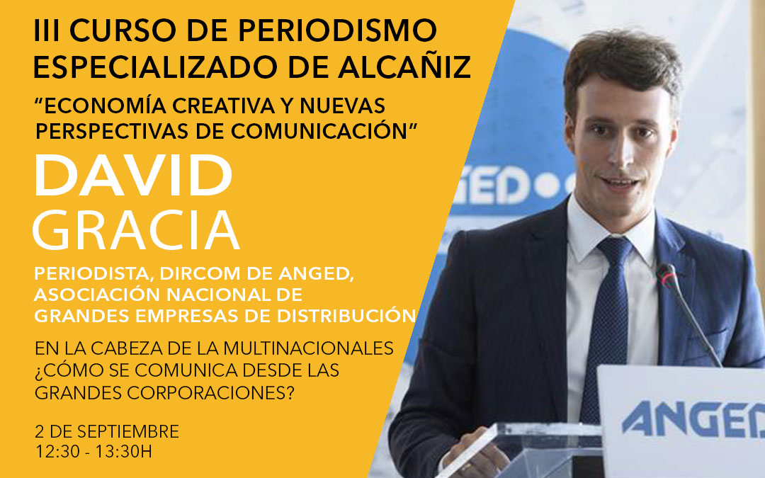 David Gracia, director de comunicación en ANGED / L.C