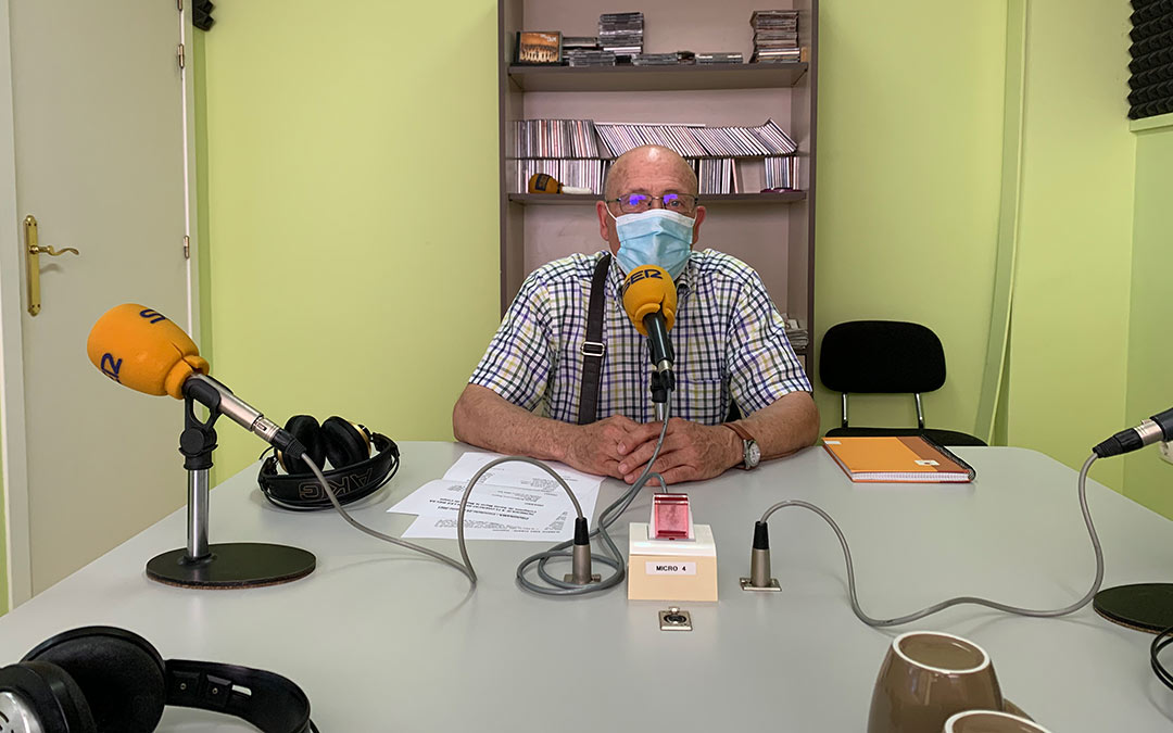 Manuel Conte en Radio Caspe / Eduard Peralta