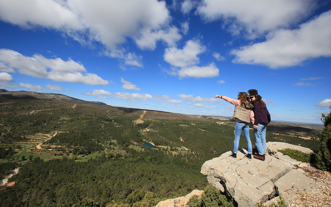 Vistas desde el Mirador del Campillo en Gargallo