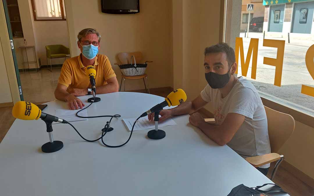 Carlos Giner, de Casa Giner y Adrián Omella de Horno Llerda.